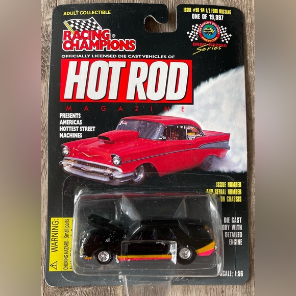 New Lot Of 4 Racing Champions Hot Rod Circa 1997-1998 Ford Mustang Trans Am - Picture 4 of 10